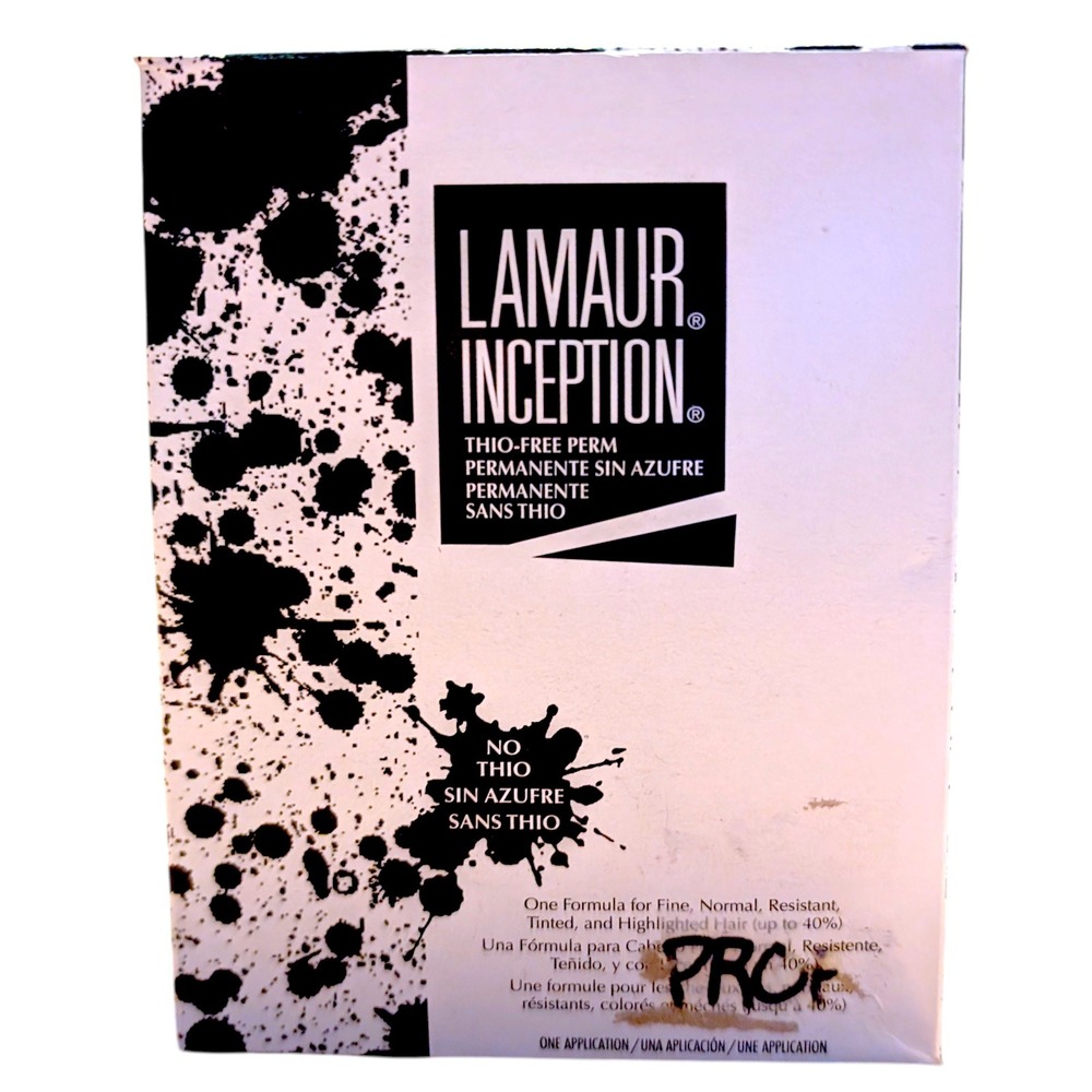 Lamaur Inception Thio Free‎ Perm Permanent Kit Zotos All Hair Types